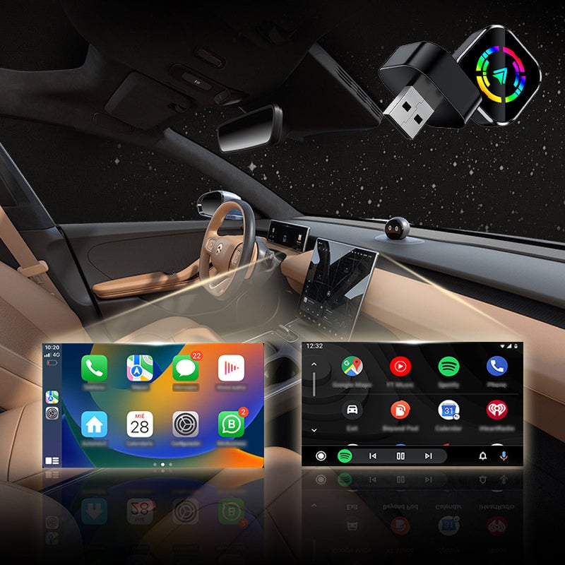 Adaptador inalámbrico CarPlay para iPhone/Android