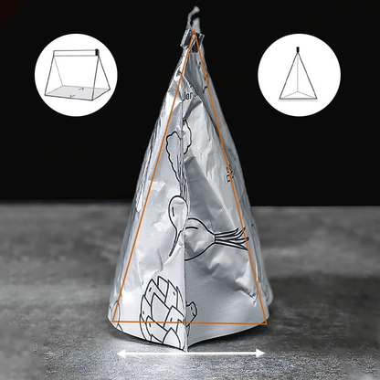 Aluminum Foil Antibacterial Sealing Bag (10 pcs)