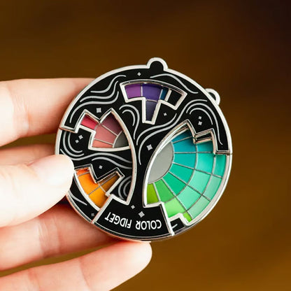 Color Fidget Enamel Pin(✨A Wheel Of Twenty Hues)