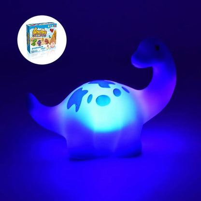 Sale- Glowing Dinosaur Shaped Bath Toy