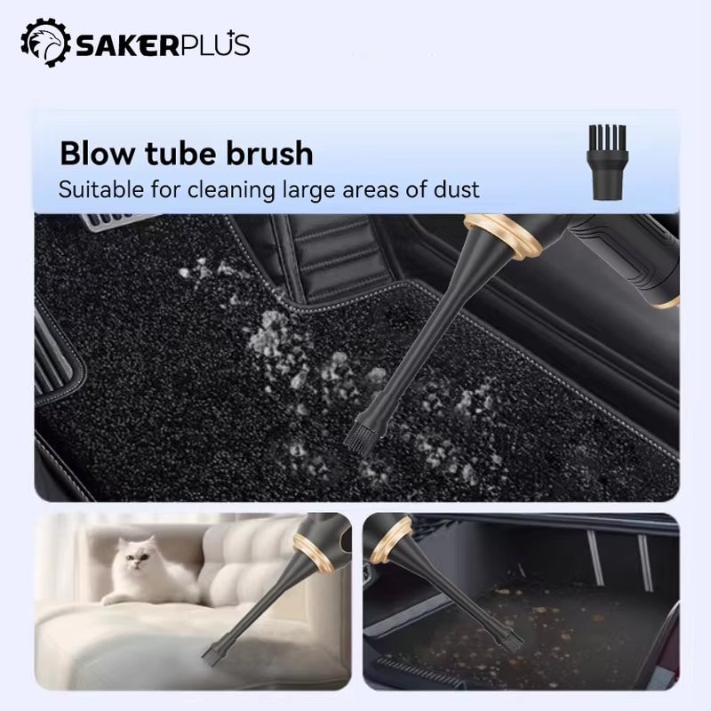 Sakerplus Handheld Cordless Car Vacuum Cleaner