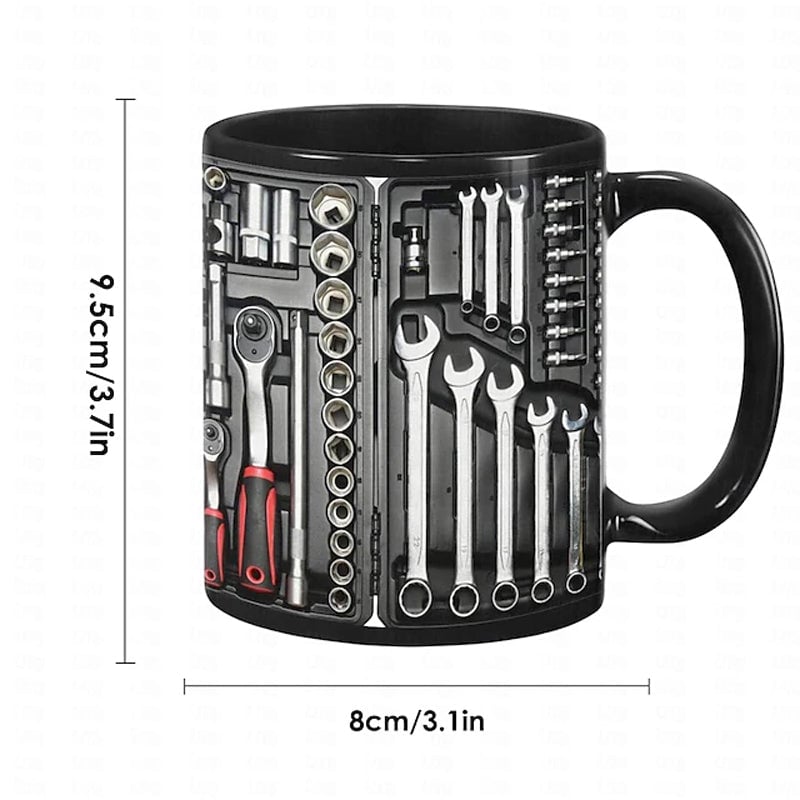 3D Print Mechanic Toolbox Set Mug
