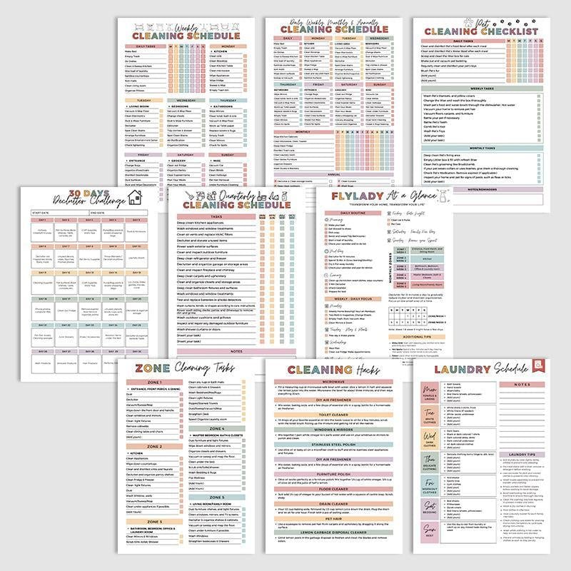 ADHD Cleaning & Organizing Toolkit