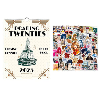 2025 TS Lyrics Calendar