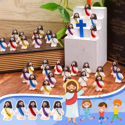 Mini Jesus Figurines -Dark Skin