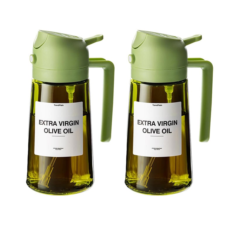 🔥2-in-1 Glass Oil Sprayer and Dispenser
