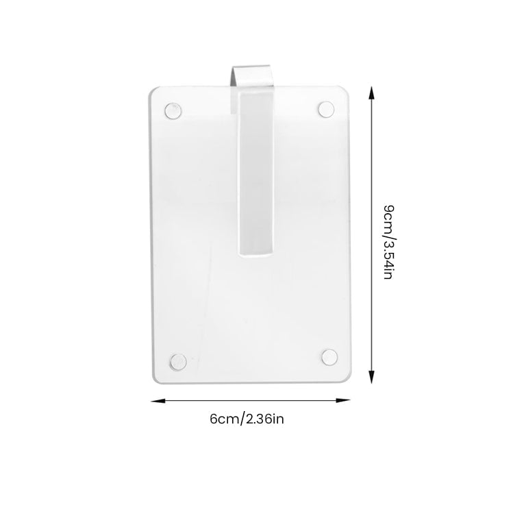 Acrylic Sun Visor Photo Holder