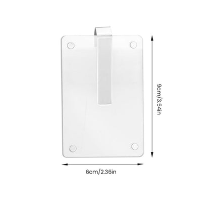 Acrylic Sun Visor Photo Holder