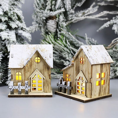 Christmas Lighted House
