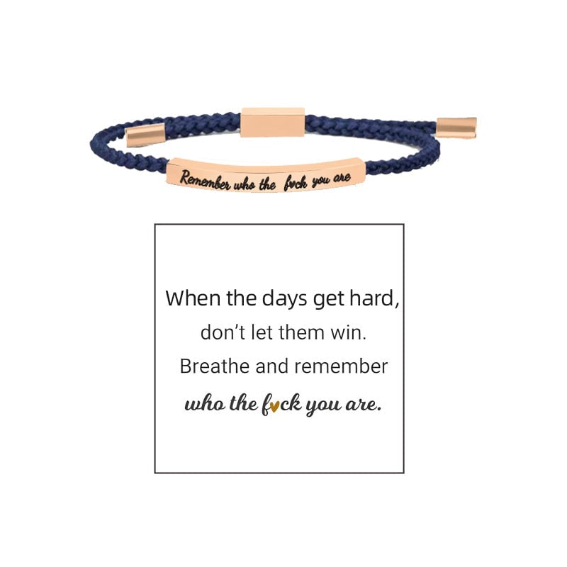 Pulsera Inspire ajustable trenzada