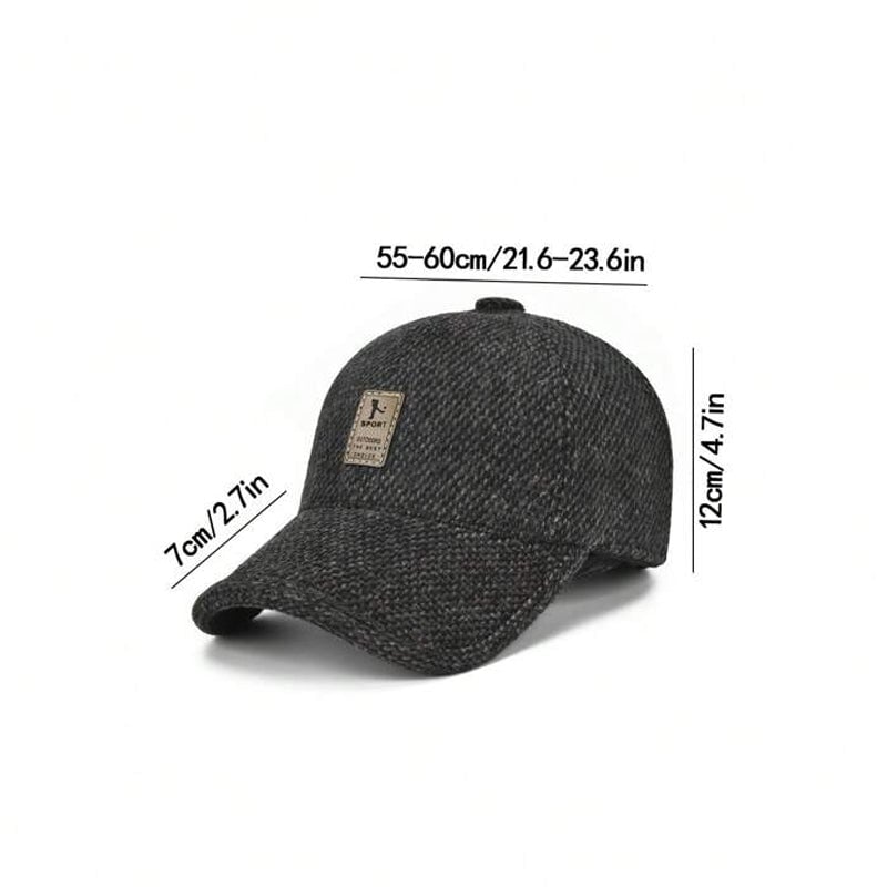 🧢Winter Baseball Cap with Ear Muffs🧢
