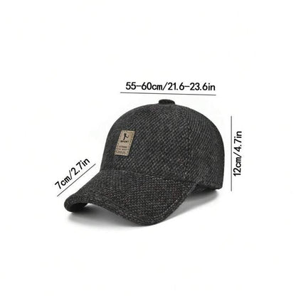🧢Winter Baseball Cap with Ear Muffs🧢
