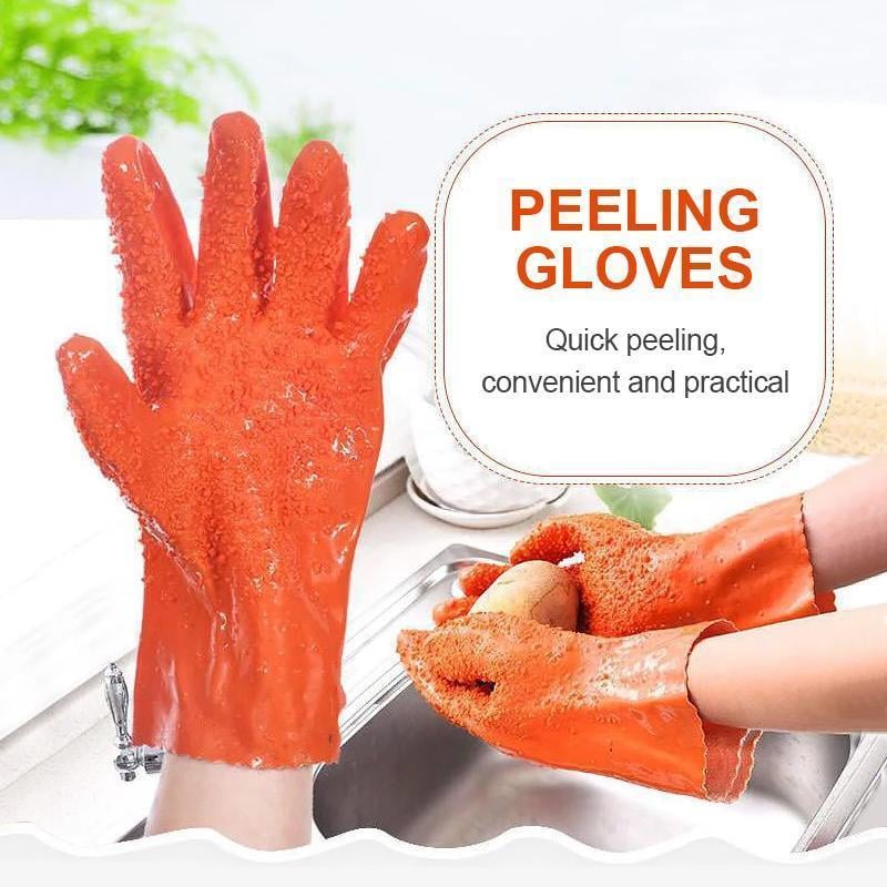 VEGETABLE CLEANER GLOVES