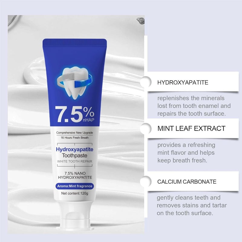 7.5% Nano Hydroxyapatite Toothpaste