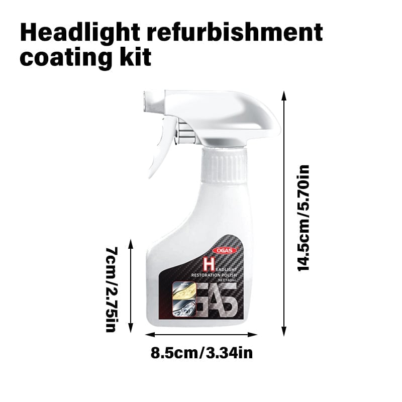 Headlight Restoration Spray