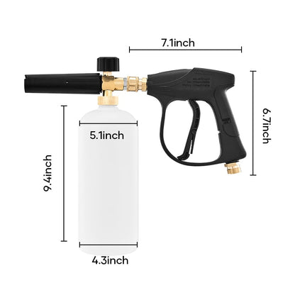Enhance Your Car Washing Experience - Sakerplus Foam Cannon Dual Connector Accessory