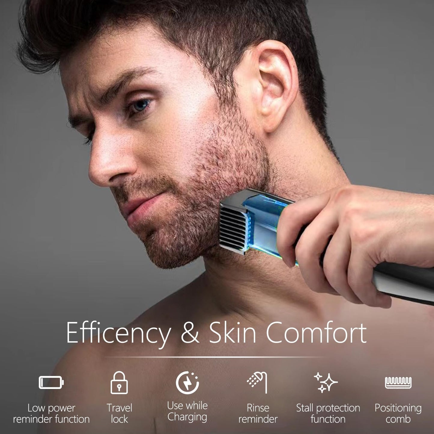 Sakerplus Beard Trimmer for Men