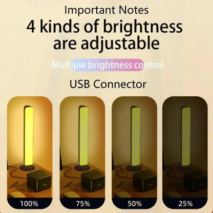 USB Music Sync RGB Ambient Table Lamp