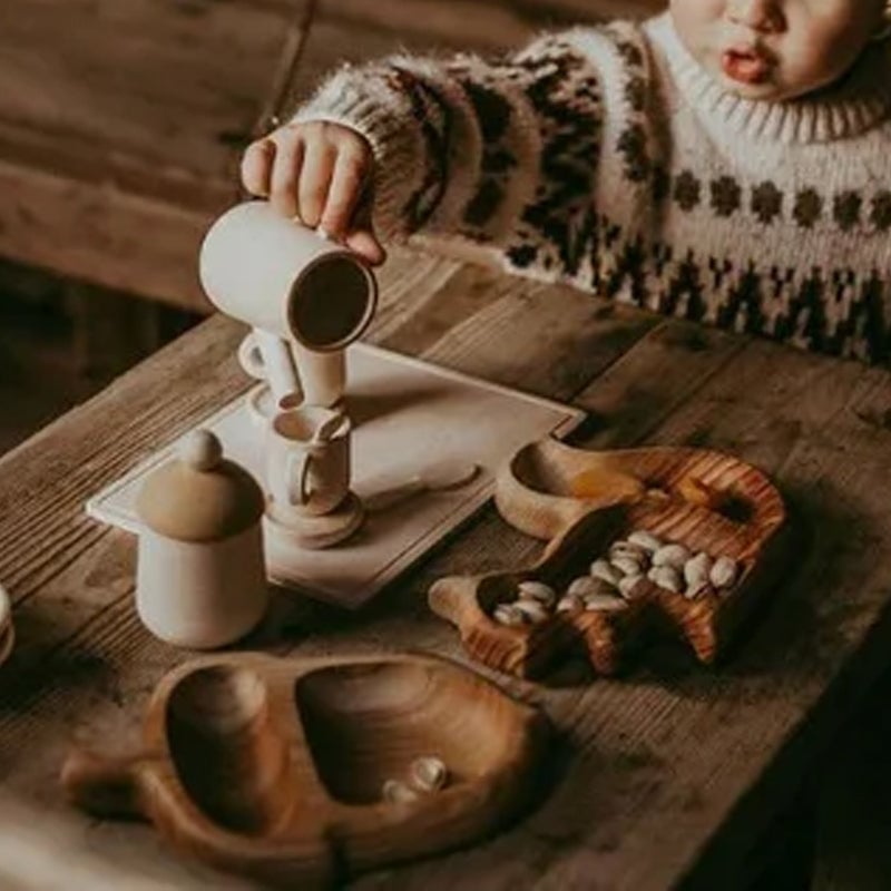 Wooden Animal Shaped Fruit Bowl