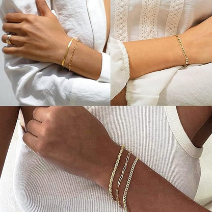 5pcs Personalized Bracelet Set