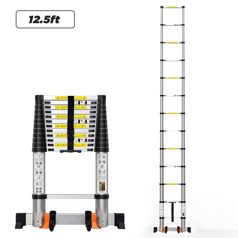 Sakerplus Portable Collapsible Extension Ladder