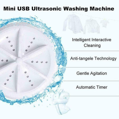 Ultrasonic Portable Dishwasher And  Laundry Artifact