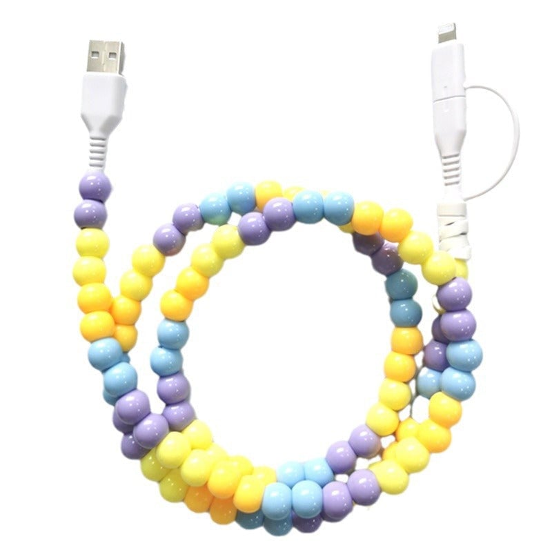Pre-Sale：Beaded 2-in-1 Data Cable