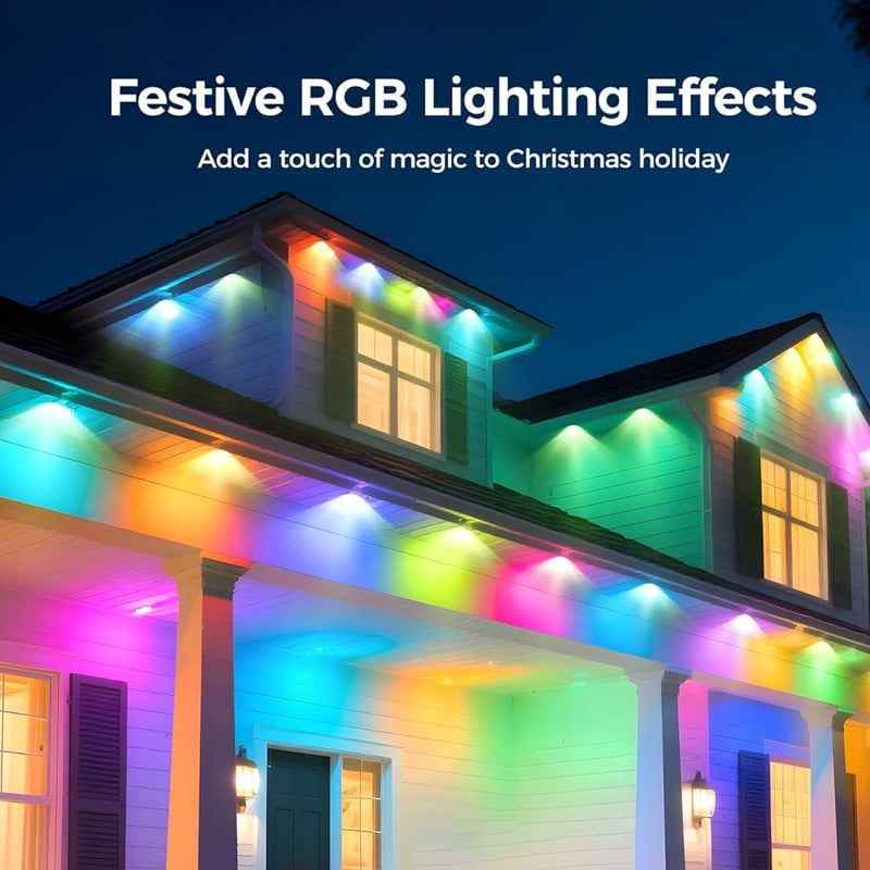 Sakerplus Smart RGB Outdoor Lights for Decor