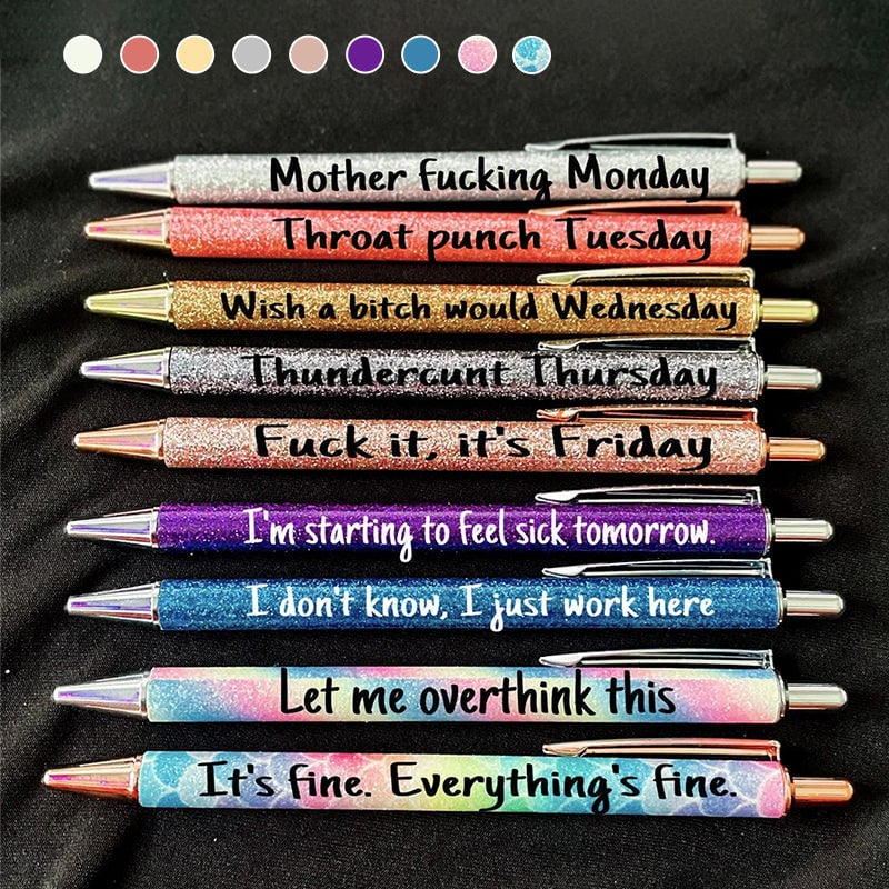 Funny Glitter Ballpoint Pens