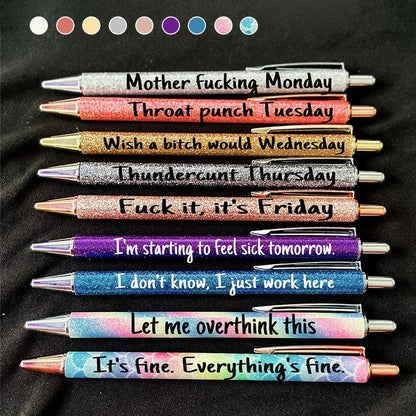 Funny Glitter Ballpoint Pens