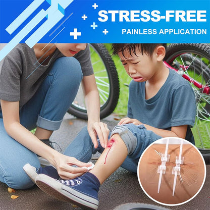 Portable Wound Protection Injury Healing for Outdoor Use Easy (2-strapsx2 pcs/box)