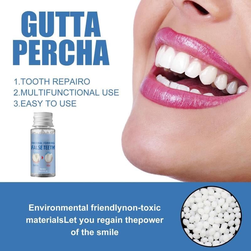 👨‍⚕️Moldable False Teeth for Temporary Tooth Fillings