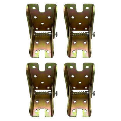 90 degree self-locking folding hinge
