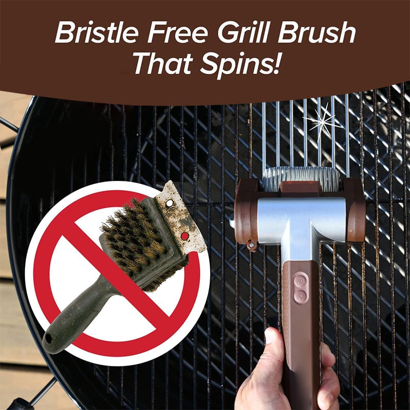 Sakerplus Electric Grill Cleaner Bristle Free