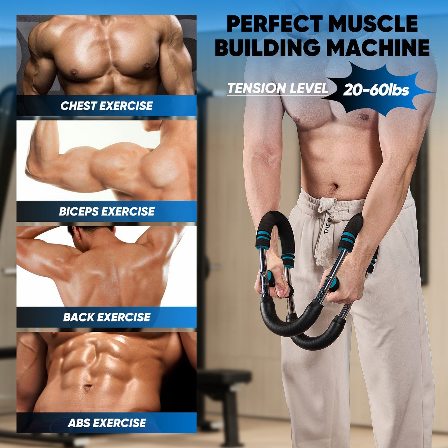 Sakerplus Entrenador de brazos Twister