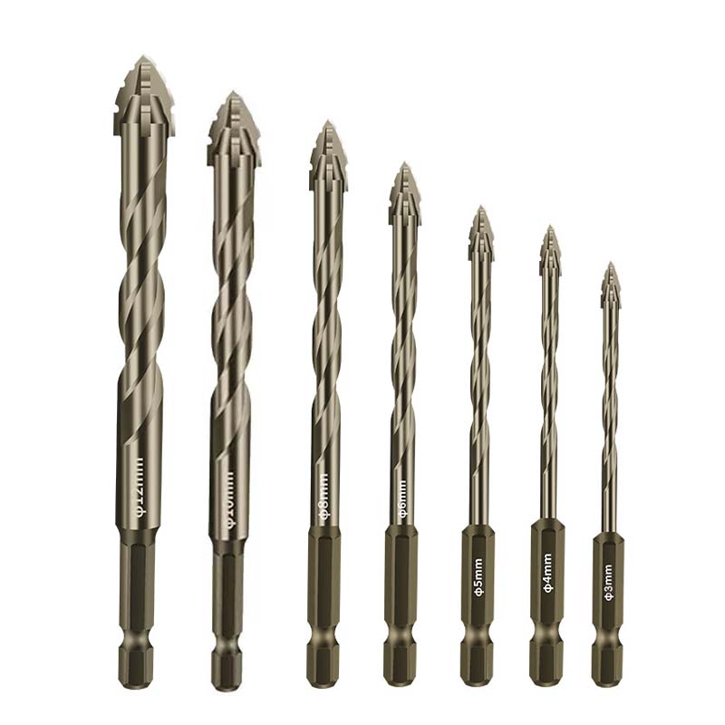 Four Blade Serrated Eccentric Drill
