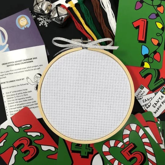 NEW FOR 2024 - Cross Stitch Advent Calendar