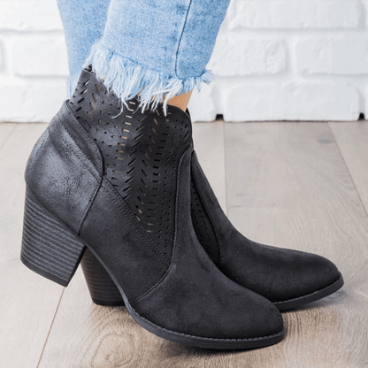 Women Thick Heel Platform Boots