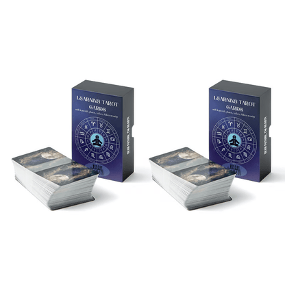 Learning Tarot Cards Deck With Meanings On Them