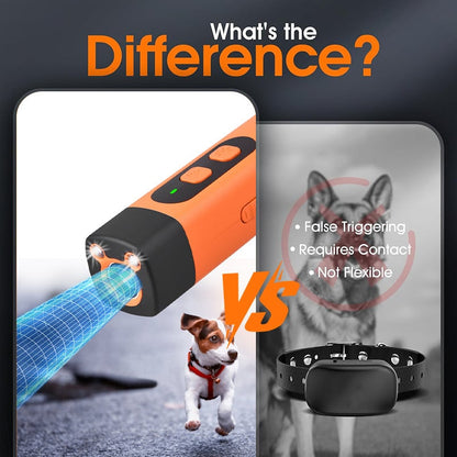 Mini Rechargeable Ultrasonic Dog Repeller and Anti-Barking Device