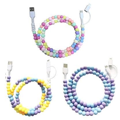 Pre-Sale：Beaded 2-in-1 Data Cable