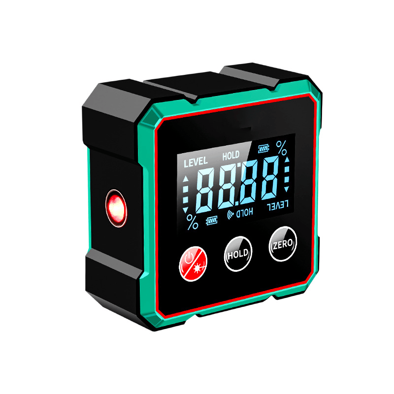 Magnetic Digital Angle Finder with Electronic Laser