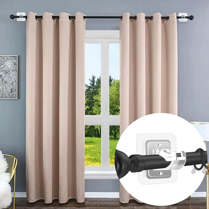 ✨2-Pack Curtain Rod Hooks