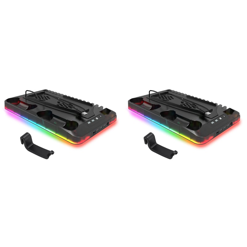 Base Cooling Bracket for Dual PS5 Controller