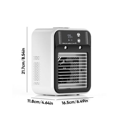 Portable 3-In-1 Cooling Fan with 2-Speed Mist