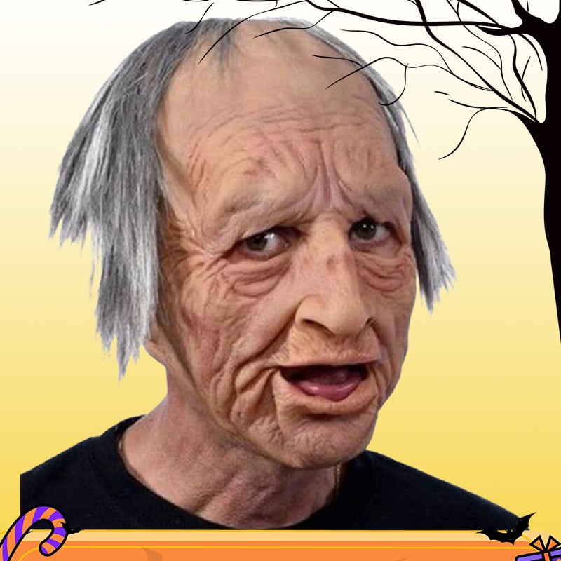 Halloween Simulation Latex Mask