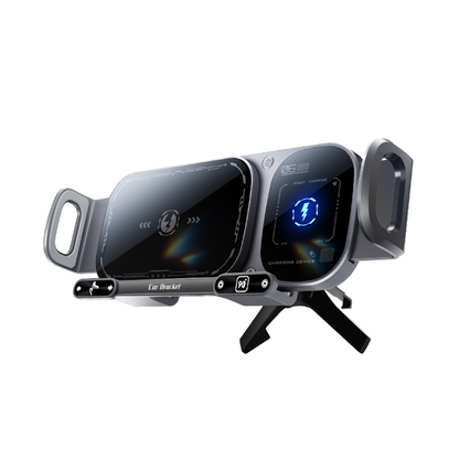Sakerplus Wireless Charging Rotating Car Mount