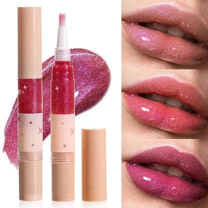 🌈6 colorful colors🌈—Star-studded Lip Gloss