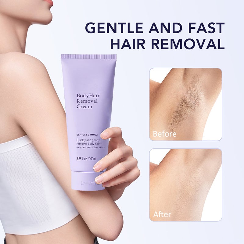 Gentle Hair Removal Cream for Sensitive Skin