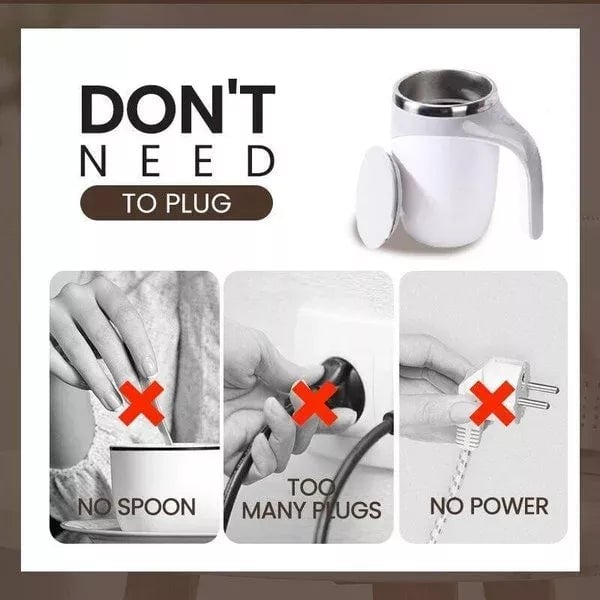 Auto Stir Coffee Mug
